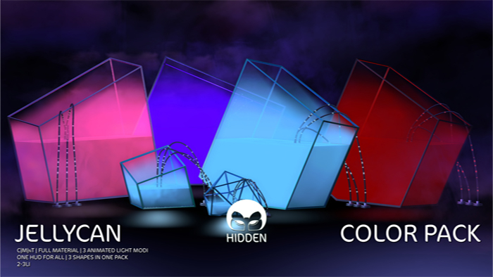 Second Life Marketplace - HIDDEN :: Jellycan :: COLOR PACK
